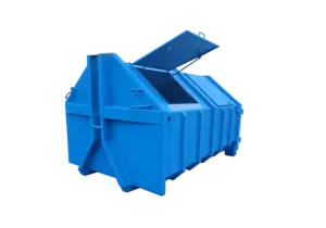 kontener zamknięty z klapami